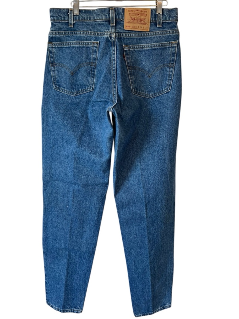 Vintage 90s Levi's 550 Relaxed Fit Taper Leg Jeans - Picture 16 of 16